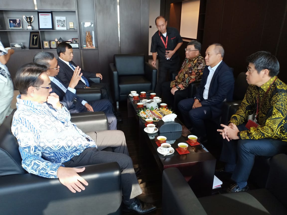 Gubernur Sulsel Audiens Bersama Presiden PT Marubeni Indonesia di Jakarta