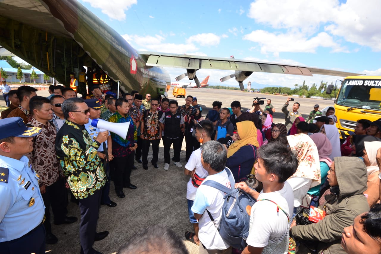 Warga Sulsel dari Papua Ditampung di Asrama Haji