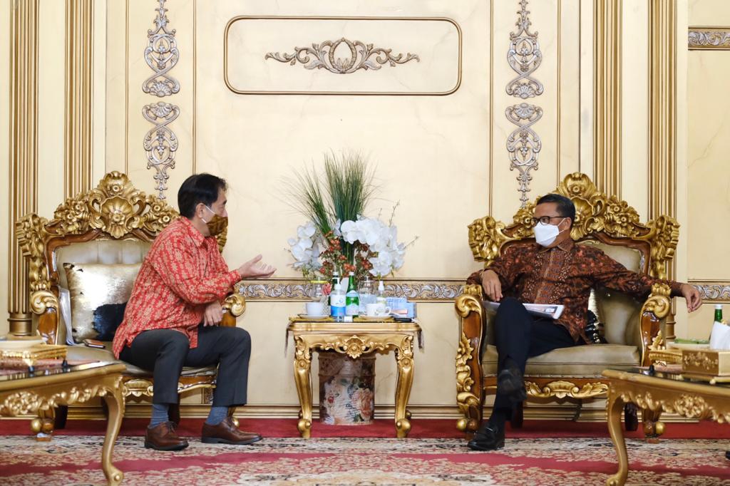 Gubernur Sulsel Terima Kepala Kantor Konsuler Jepang di Makassar