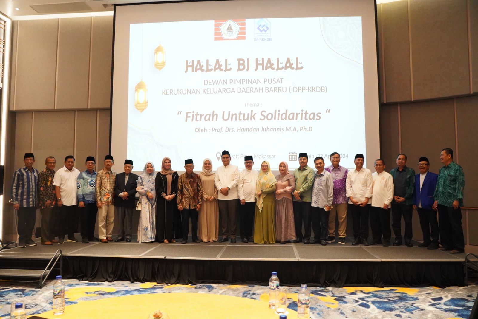 Hadiri Halal Bi Halal DPP KKDB, Ketua DPRD Sulsel Pertegas Komitmen Untuk Pembangunan Kabupaten Barru